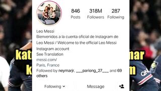 Katno u Messi bad Neymar ki kamai ha Instagram