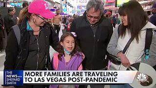 More families travel to Vegas post-pandemic