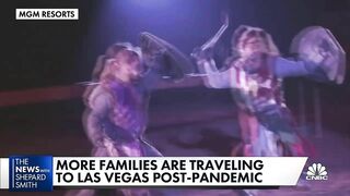 More families travel to Vegas post-pandemic