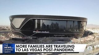 More families travel to Vegas post-pandemic