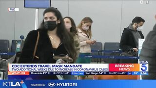 CDC to extend travel mask mandate