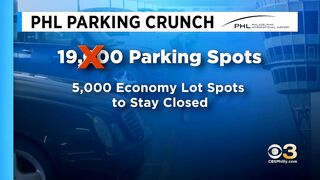 Pent-up Demand For Travel Leads To Parking Nightmare At Philadelphia International Airport