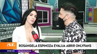 Rosangela Espinoza evalúa abrir Onlyfans | América Espectáculos (HOY)