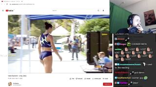 Forsen Reacts to Ivana Spanovic - Long Jump + Coomer Model Link