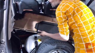 Maruti WAGONER 2021 Model || Company fitted CNG parcel tray || Modification By Navkar Motors ￼