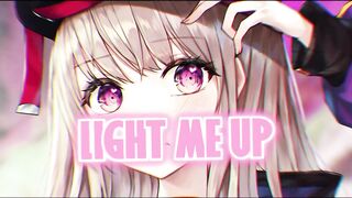 Nightcore - Headlights (4K ANIME/LYRICS) | Alan Walker & Alok