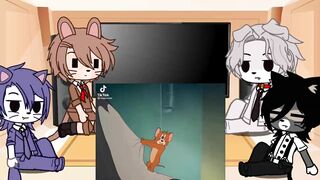 Tom and Jerry react to their Anime Version | part 4/4 | ⚠️ BL/Boy's love TikTok videos fan arts |