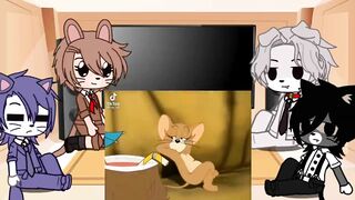 Tom and Jerry react to their Anime Version | part 4/4 | ⚠️ BL/Boy's love TikTok videos fan arts |