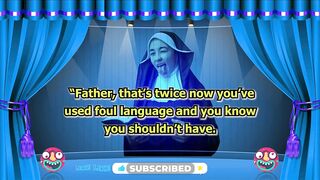 Funny joke | The priest's foul language