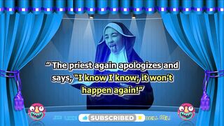 Funny joke | The priest's foul language