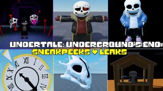 Undertale Underground's End | Sneakpeeks / Leaks | Roblox