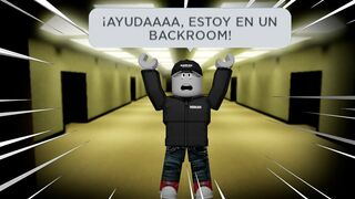 Roblox entro en un backroom y paso esto...