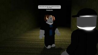 Roblox entro en un backroom y paso esto...