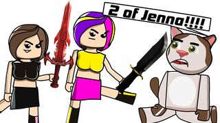 Beluga vs Jenna on Roblox