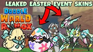 DOODLE WORLD - EASTER SKINS LEAKS AND GLUBBIE CHANCE INCREASED - ROBLOX