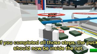 A GOAL NEVER SEEN BEFORE In Roblox HHCL ! *WOW* (30-SECOND TUTORIAL)