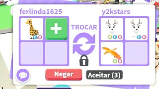 ????10 OFFERS POR GIRAFA FR!???? Adopt Me - Roblox.