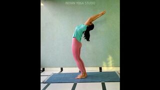 STANDING YOGA ASNAS FOR BEGINNERS | Yoga Girl | INDIAN YOGA STUDIO