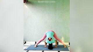 STANDING YOGA ASNAS FOR BEGINNERS | Yoga Girl | INDIAN YOGA STUDIO