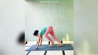 STANDING YOGA ASNAS FOR BEGINNERS | Yoga Girl | INDIAN YOGA STUDIO