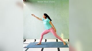 STANDING YOGA ASNAS FOR BEGINNERS | Yoga Girl | INDIAN YOGA STUDIO