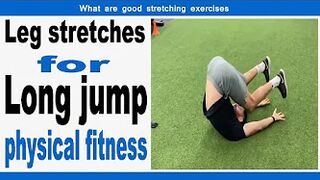 leg stretches for Long Jump | Stretching exercises for longjump | RK fitness studio