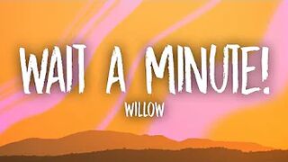 WILLOW - Wait A Minute! (tiktok remix/speed up) Lyrics