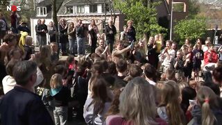 Deze school doet de 'Egg-drop challenge'