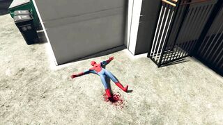 GTA 5 Spiderman Ragdolls Compilation Vol.1 (Euphoria Physics Showcase)