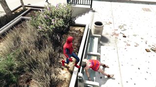 GTA 5 Spiderman Ragdolls Compilation Vol.1 (Euphoria Physics Showcase)