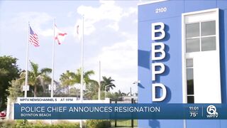 Boynton Beach police chief to depart