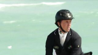 Ben Maher and Ginger Blue's winning round on Miami Beach | CSI5* 1.45m