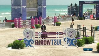 Ben Maher and Ginger Blue's winning round on Miami Beach | CSI5* 1.45m