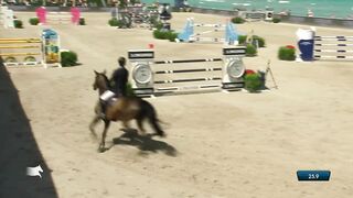 Ben Maher and Ginger Blue's winning round on Miami Beach | CSI5* 1.45m