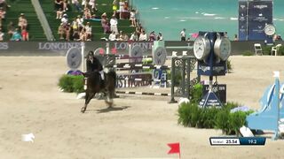 Ben Maher and Ginger Blue's winning round on Miami Beach | CSI5* 1.45m