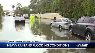 Flooding in West Palm Beach