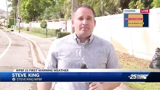 Flooding in West Palm Beach