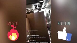 RONDO DERUBATO DURANTE UNA DIRETTA INSTAGRAM DA UN BAMBINO CHE PROVA A FARGLI IL TELEFONO ????????????