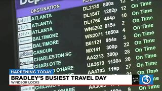 Spring break, Easter travel create long lines at Bradley Airport