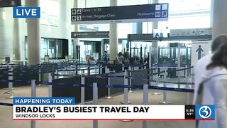 Spring break, Easter travel create long lines at Bradley Airport