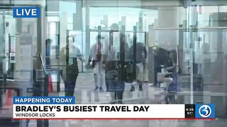 Spring break, Easter travel create long lines at Bradley Airport