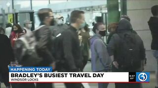 Spring break, Easter travel create long lines at Bradley Airport