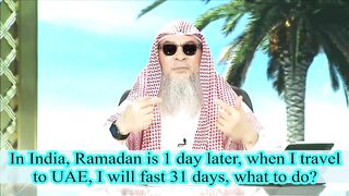 In India Ramadan is 1 day later, when I travel to UAE, I will fast 31 days, what to do?