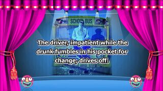 Funny joke | The drunk on the bus