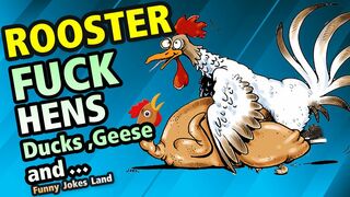 ????Funny Jokes -???? Farmer Rooster F**k 150 hens, ducks and the geese and ...