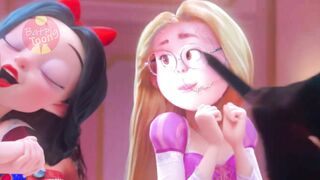 Turning Red Funny Face Swaps #3, vs Disney Princess Mixed Faces