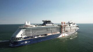 Celebrity BEYOND departure - (RCCL-Celebrity Cruises) from SAINT-NAZAIRE