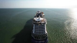 Celebrity BEYOND departure - (RCCL-Celebrity Cruises) from SAINT-NAZAIRE