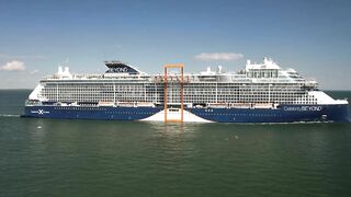 Celebrity BEYOND departure - (RCCL-Celebrity Cruises) from SAINT-NAZAIRE