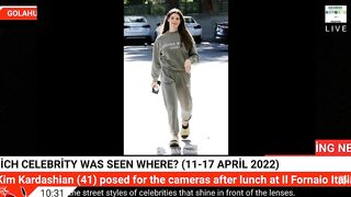 Which celebrity was seen where? (11-17 April 2022)